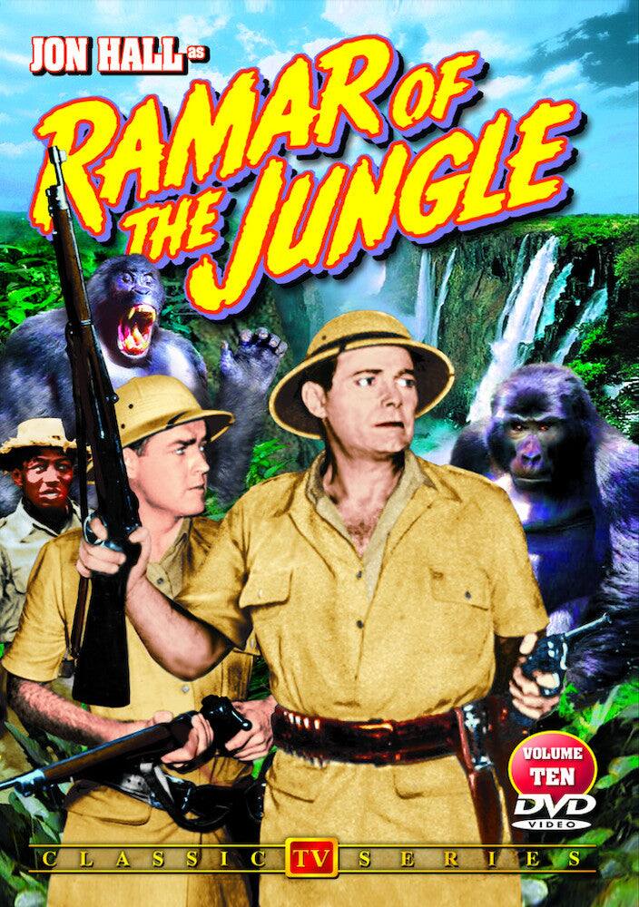 Front. Ramar of The Jungle - Volume 10 - DVD.