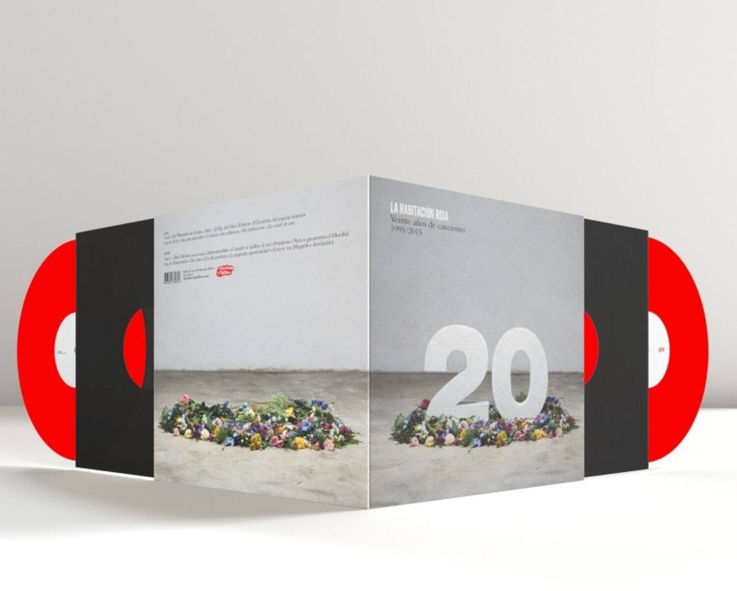 La Habitacion Roja - 20 Anos De Canciones - Red Vinyl   - VINYL LP