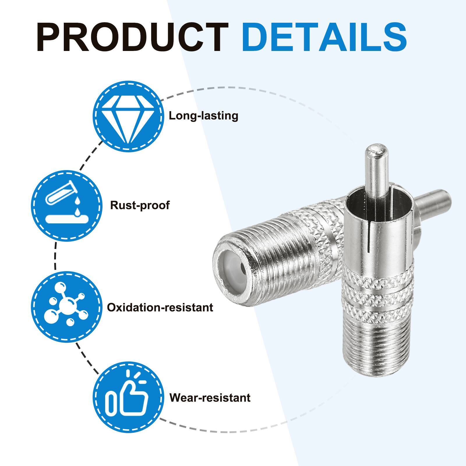 PRODUCT DETAILS

- Long-lasting
- Rust-proof
- Oxidation-resistant
- Wear-resistant