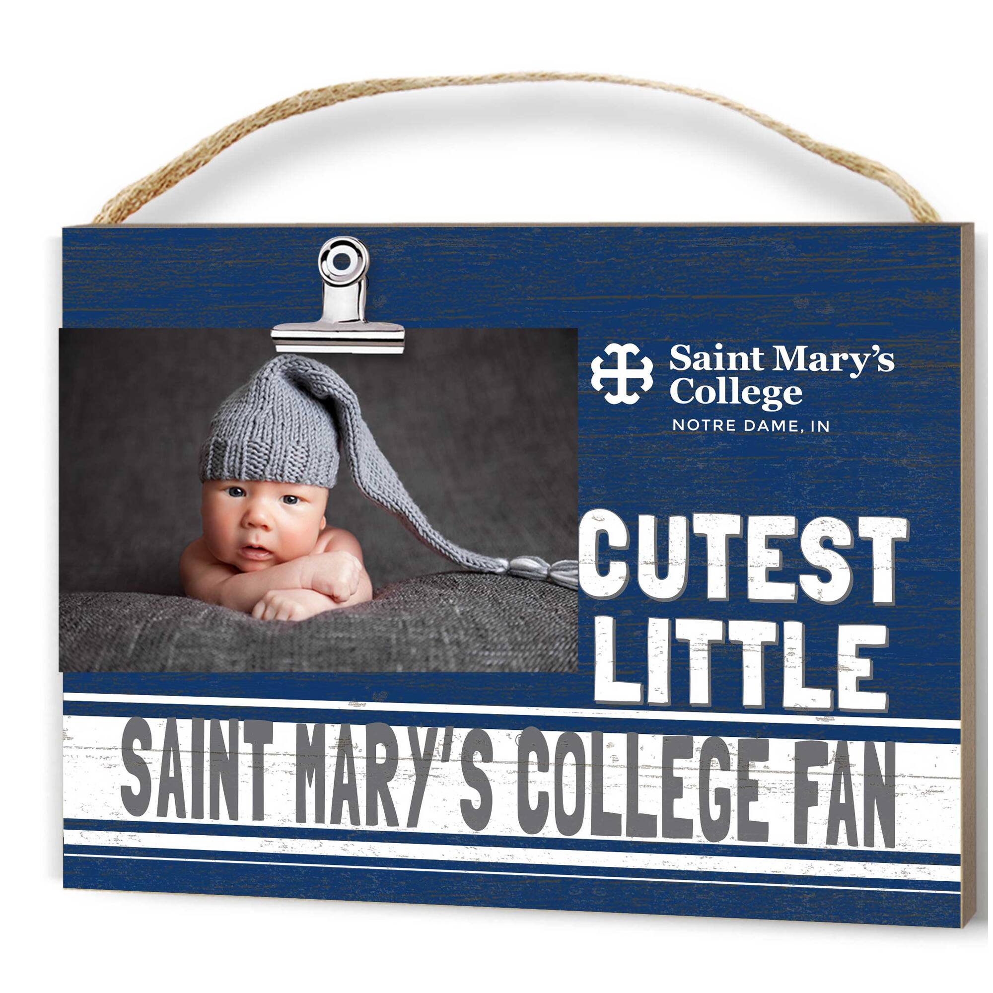 Saint Mary's Belles 8'' x 10'' Cutest Little Team Logo Clip Photo Frame