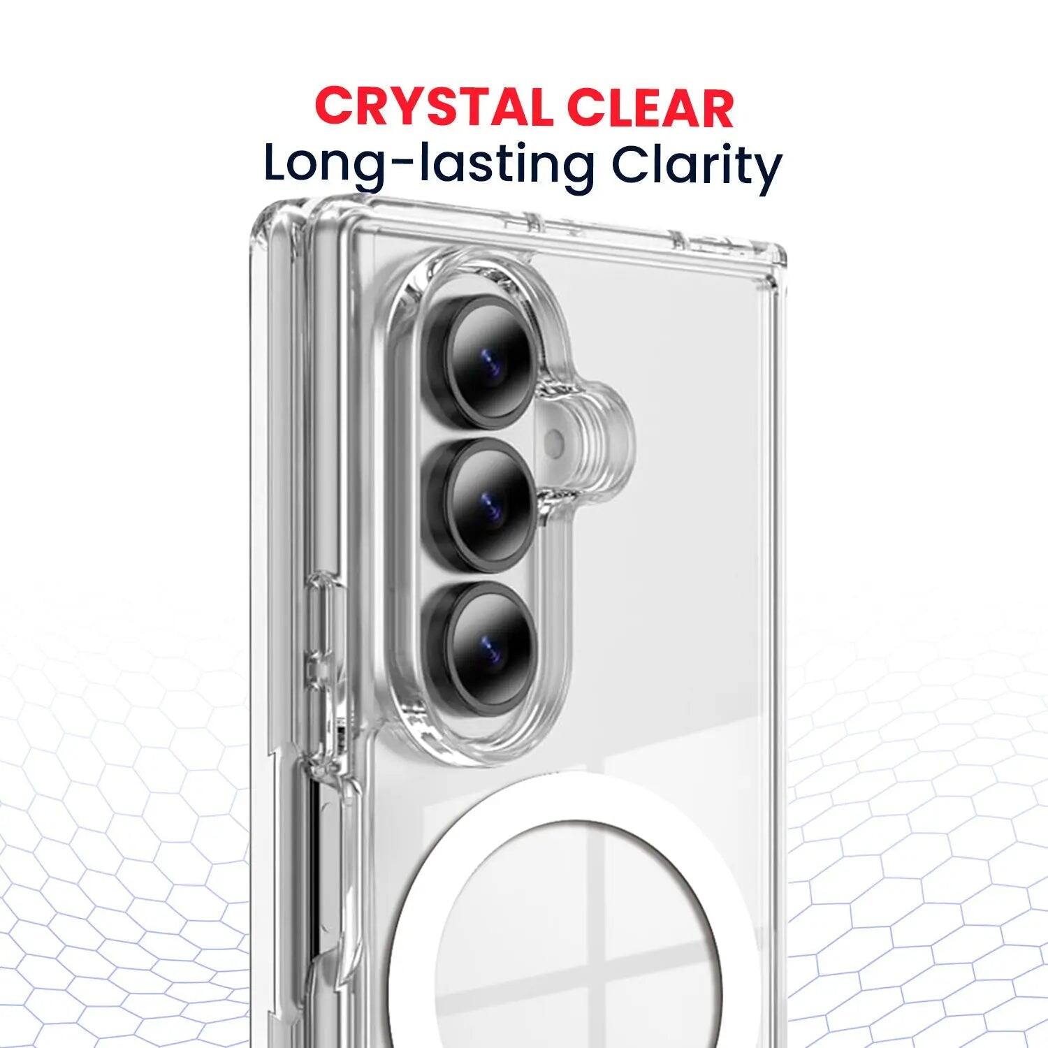 CRYSTAL CLEAR  
Long-lasting Clarity