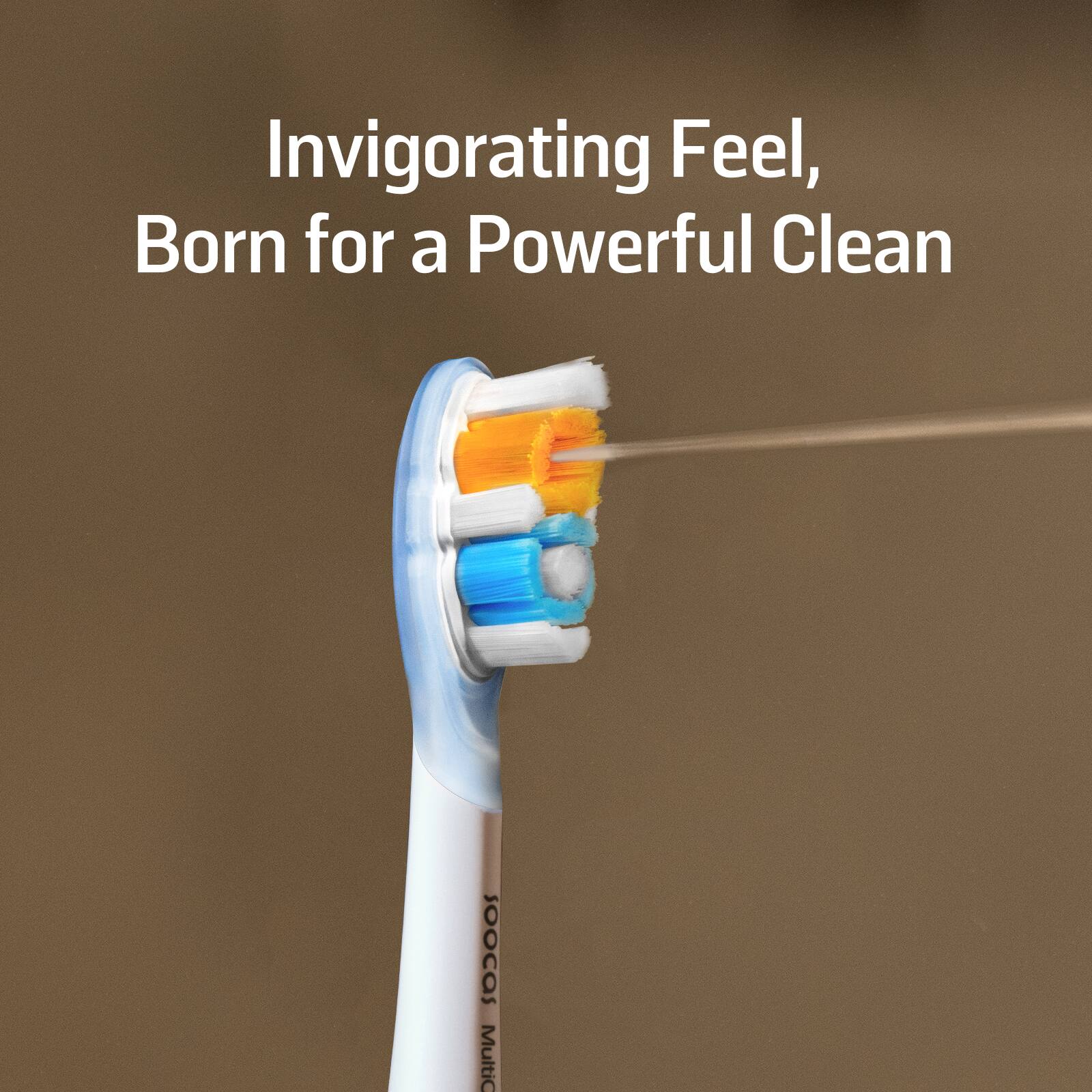 Invigorating Feel, Born for a Powerful Clean  
soocas MultiC