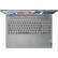 Lenovo laptop keyboard with a gray background.