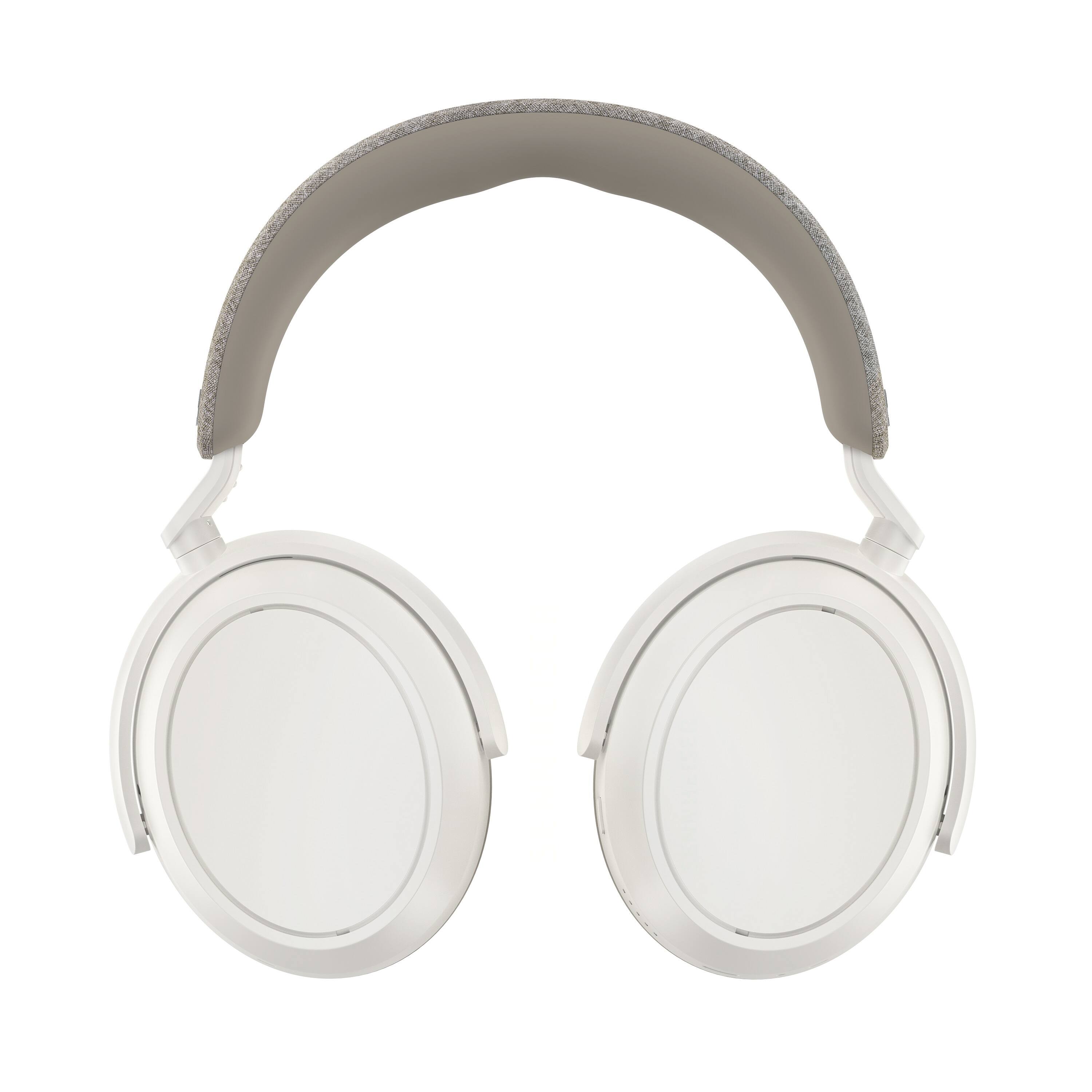 Alt View 2. Sennheiser - Sennheiser - MOMENTUM 4 Wireless Adaptive Noise-Canceling Over-The-Ear Headphones - White - White.