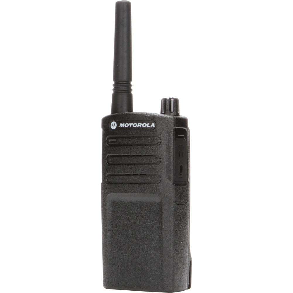 Left. Motorola Solutions - 2 x Motorola RMU2040 On-Site 2-Way Radio (RMU2040) - 2 Pack With Mic Bundle - Black.