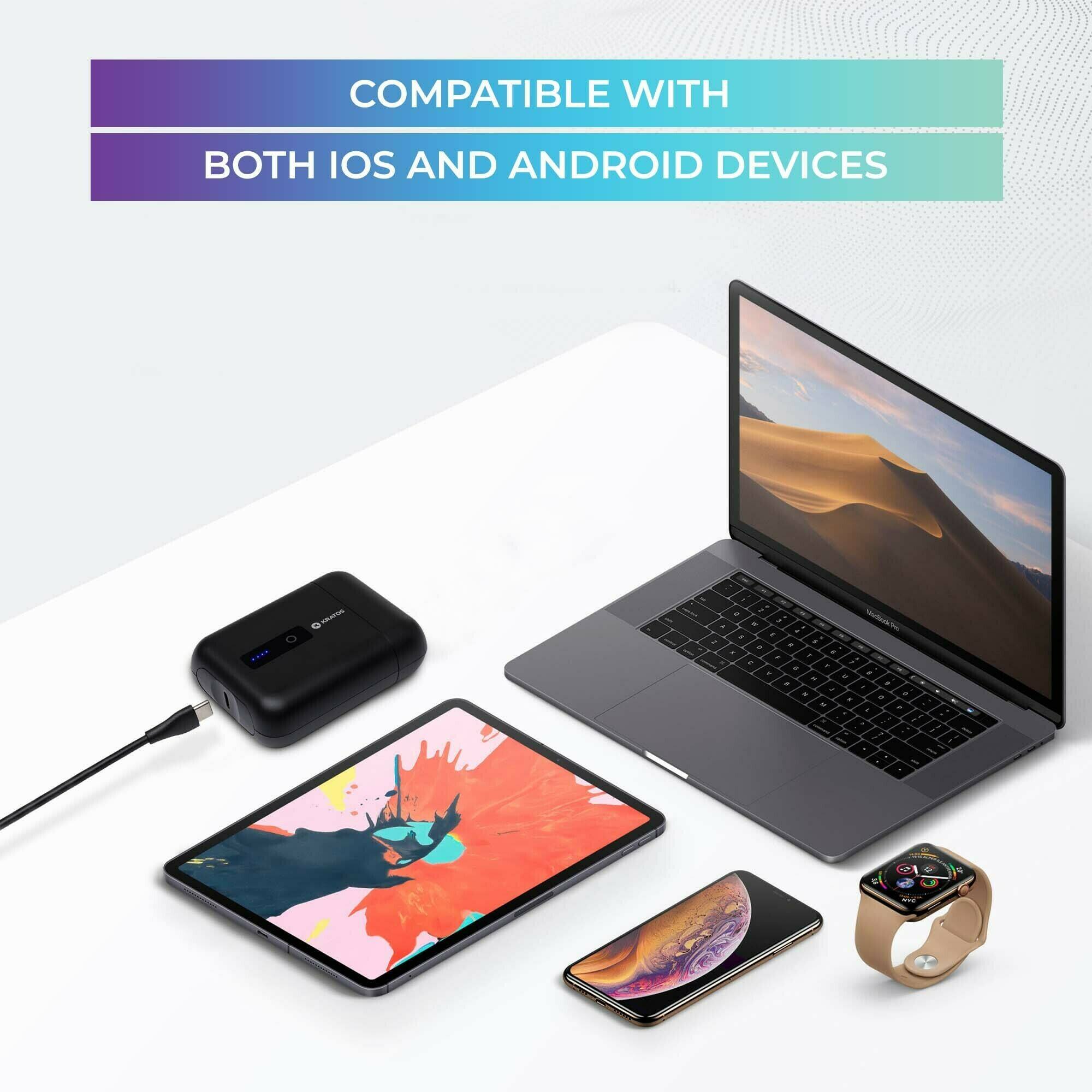 COMPATIBLE WITH BOTH IOS AND ANDROID DEVICES