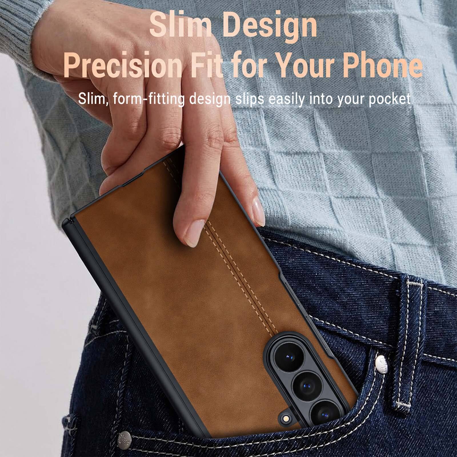 Slim Design Precision Fit for Your Phone  
Slim, form-fitting design slips easily into your pocket