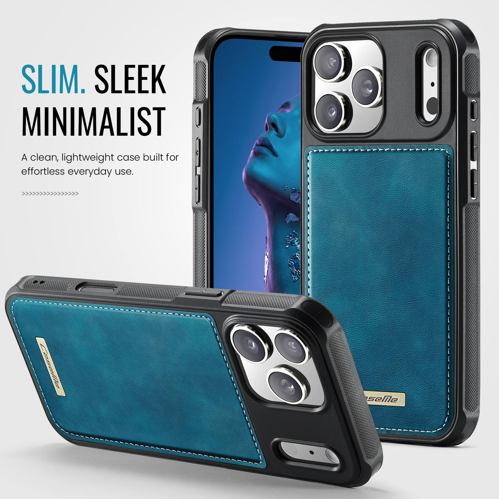 SLIM. SLEEK MINIMALIST  
A clean, lightweight case built for effortless everyday use.