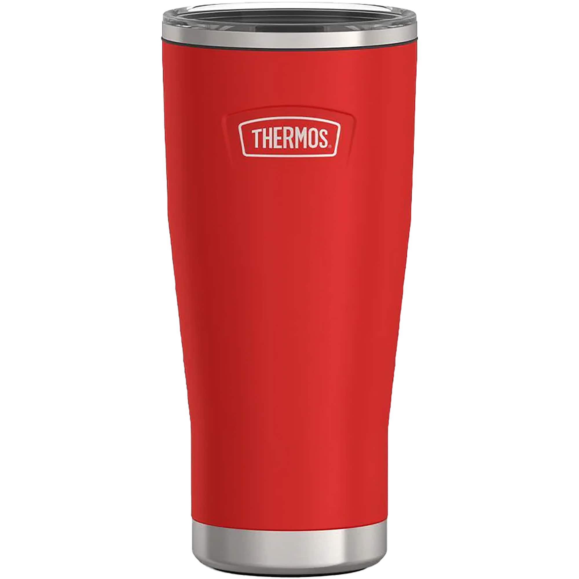 Front. Thermos - Thermos 24. oz Icon Insulated Stainless Steel Tumbler - Crimson - Crimson.