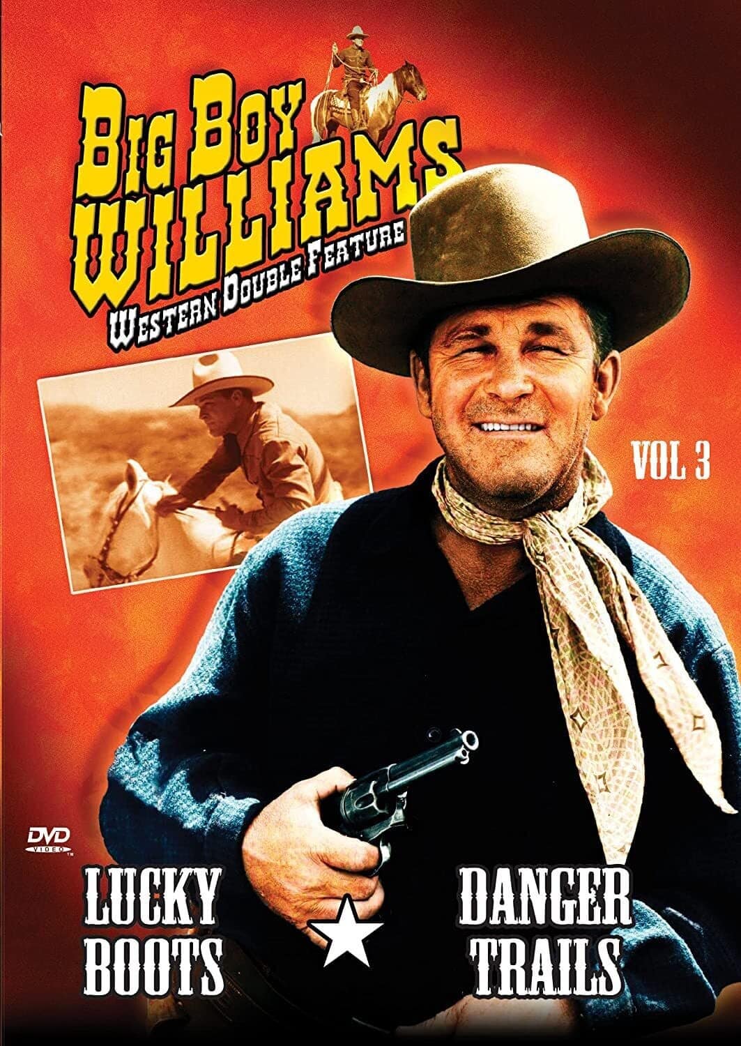 Lucky Boots / Danger Trails (Big Boy Williams Western Double Feature Volume 3)   - DVD