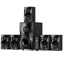 Dazzling Pops - Surround Sound Speakers Home Theater Systems - s Power 5 1wi Stereo System Subwoofer Strong Bass With Hdmi - Default