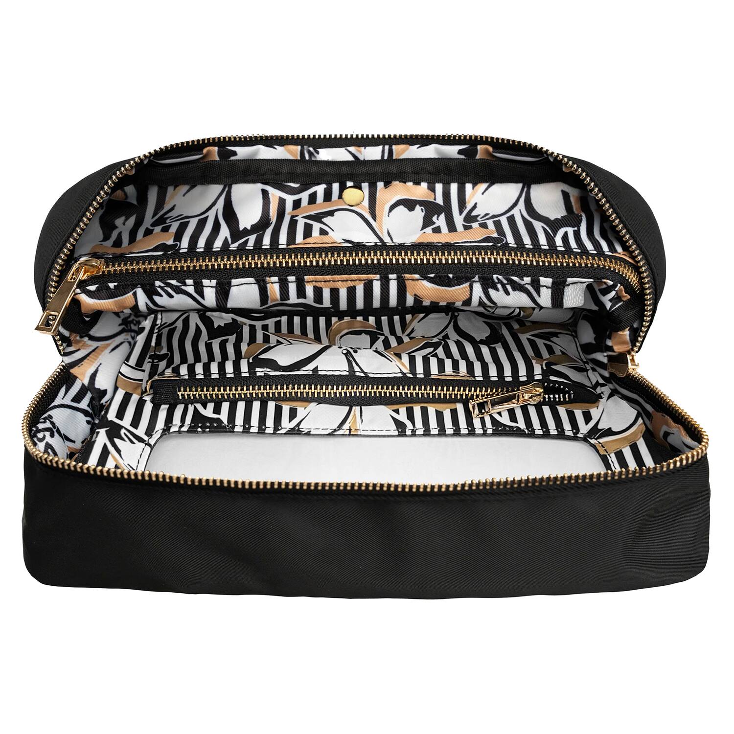 Alt View 3. PACK SNAP AND GO - Carry All Carry On Luggage Organizer - Black.