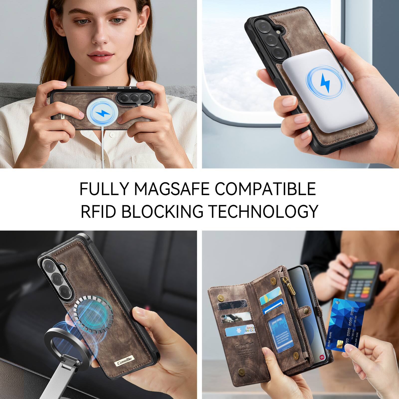 FULLY MAGSAFE COMPATIBLE RFID BLOCKING TECHNOLOGY