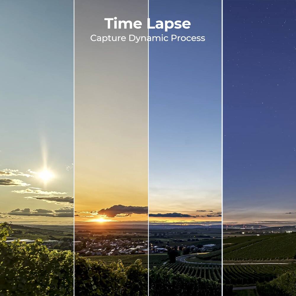 Time Lapse  
Capture Dynamic Process
