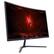 Alt View 1. Acer - Acer Nitro 27" WQHD 300Hz 1ms 1500R Curved Widescreen VA Gaming Monitor - Black.