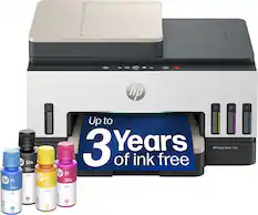 Up to 3 Years of Ink Free - HP Smart Tank 7603