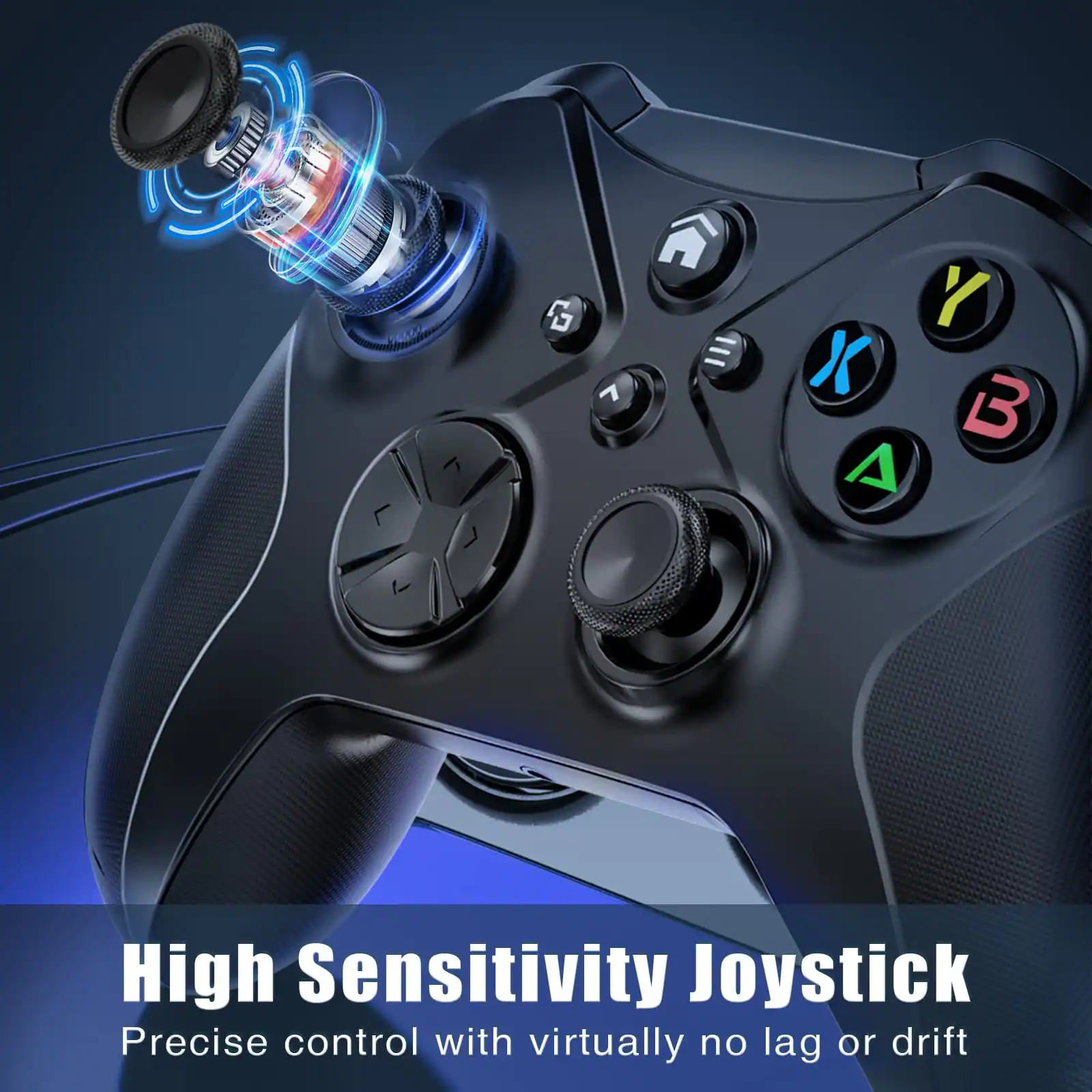 High Sensitivity Joystick  
Precise control with virtually no lag or drift