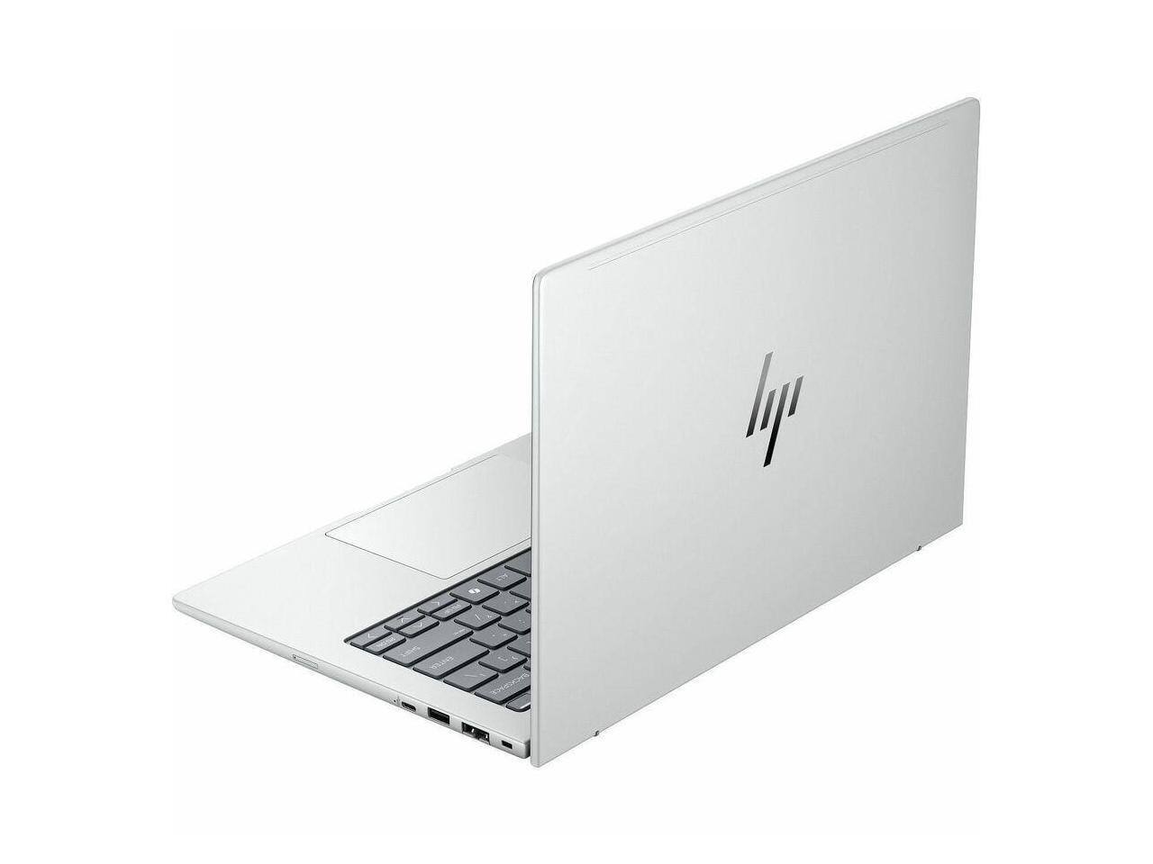 Alt View 3. HP - HP EliteBook 8 G1i 14" - Intel Core Ultra 7 - 16 GB - 512 GB SSD - Windows 11 Pro - Webcam - Wi-Fi 7 BE8T5UT#ABA - Meteor Silver.