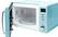 Alt View 15. Haden - 700-Watt .7 cubic. foot Microwave with Settings and Timer - Turquoise.