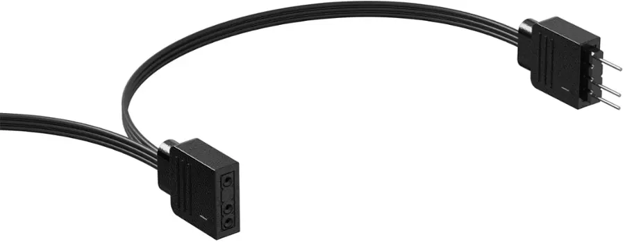 Alt View 21. CORSAIR - RS120 ARGB 120mm PWM Fans (3-pack) - Black.