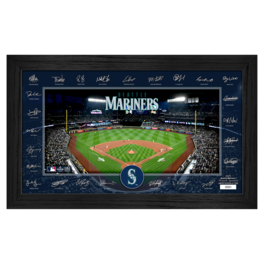 Highland Mint - Seattle Mariners Framed 12" x 20" 2025 Signature Field Photograph - Facsimile Signatures - Limited Edition of 5,000 - Multicolor