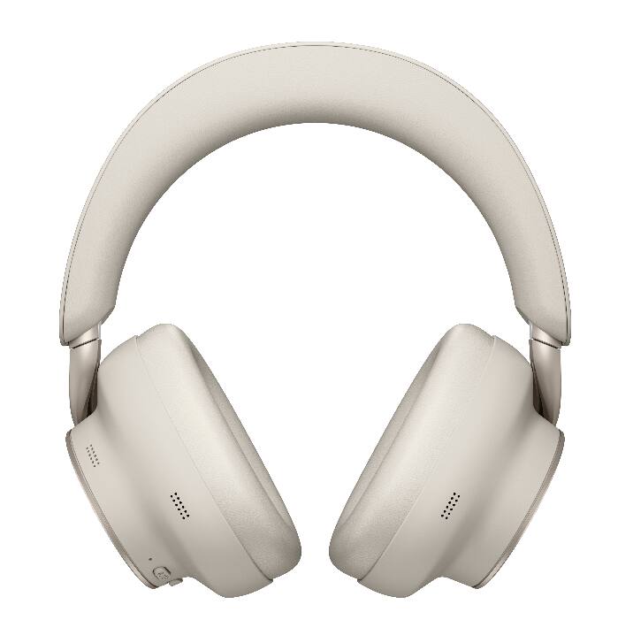 Front. Technics - Flagship Reference Class True Wireless Noise Cancelling Over-Ear Headphones - Silver.