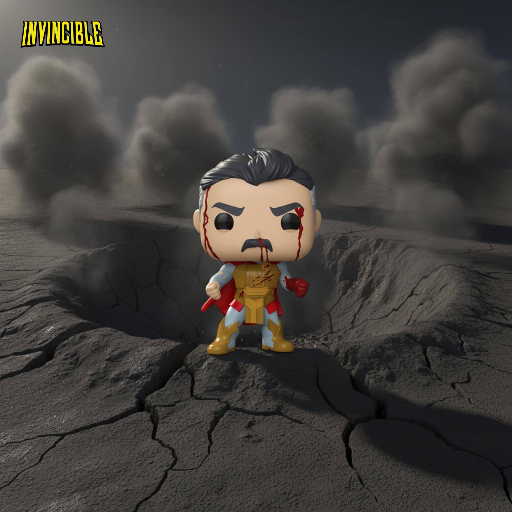 Alt View 2. Funko - Funko POP! Animation: Invincible - Omni-Man (Bloody)   - COLLECTIBLES - Multicolor.