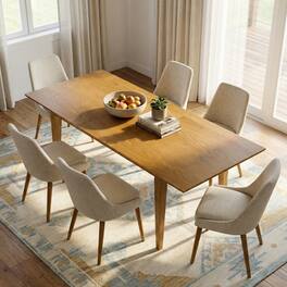 Simpli Home - Colby 60 inch Wide Solid Wood Extendable Dining Table - Golden Oak