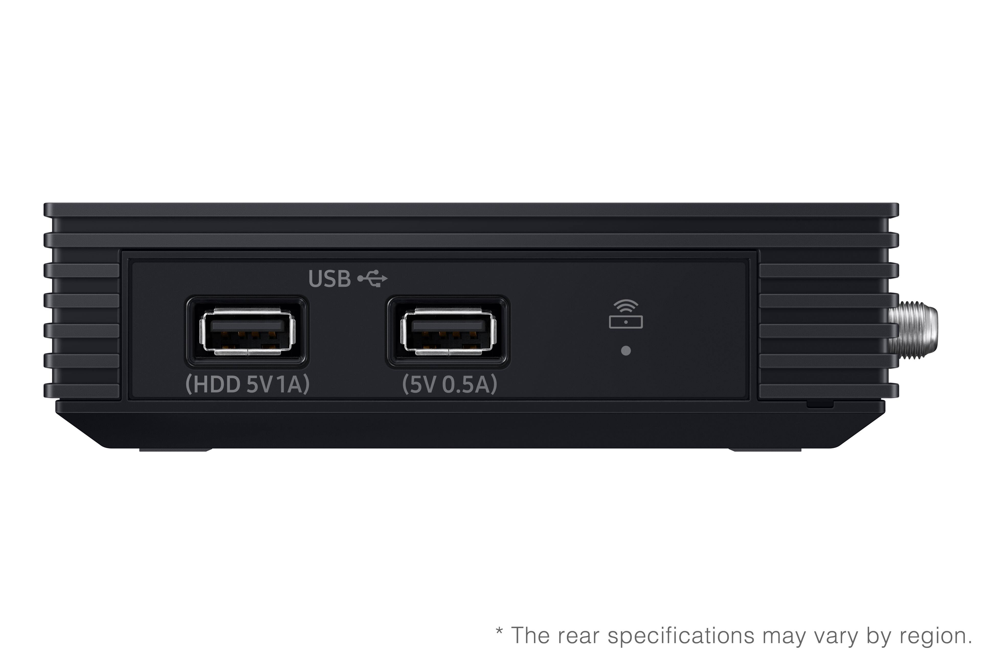 USB a W N a (HDD 5V1A) (5V 0.5A)  
* The rear specifications may vary by region.