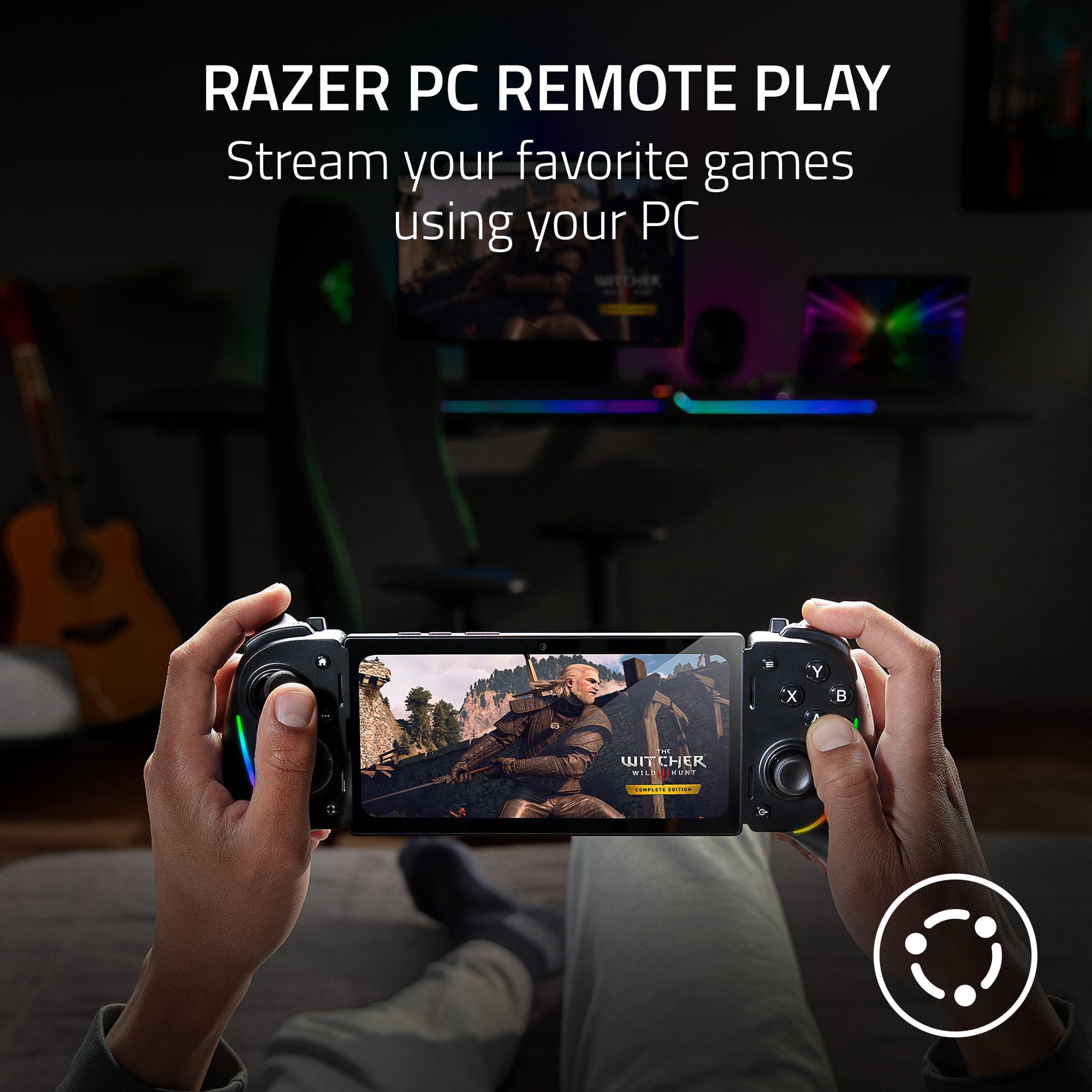 RAZER PC REMOTE PLAY Stream your favorite games using your PC.