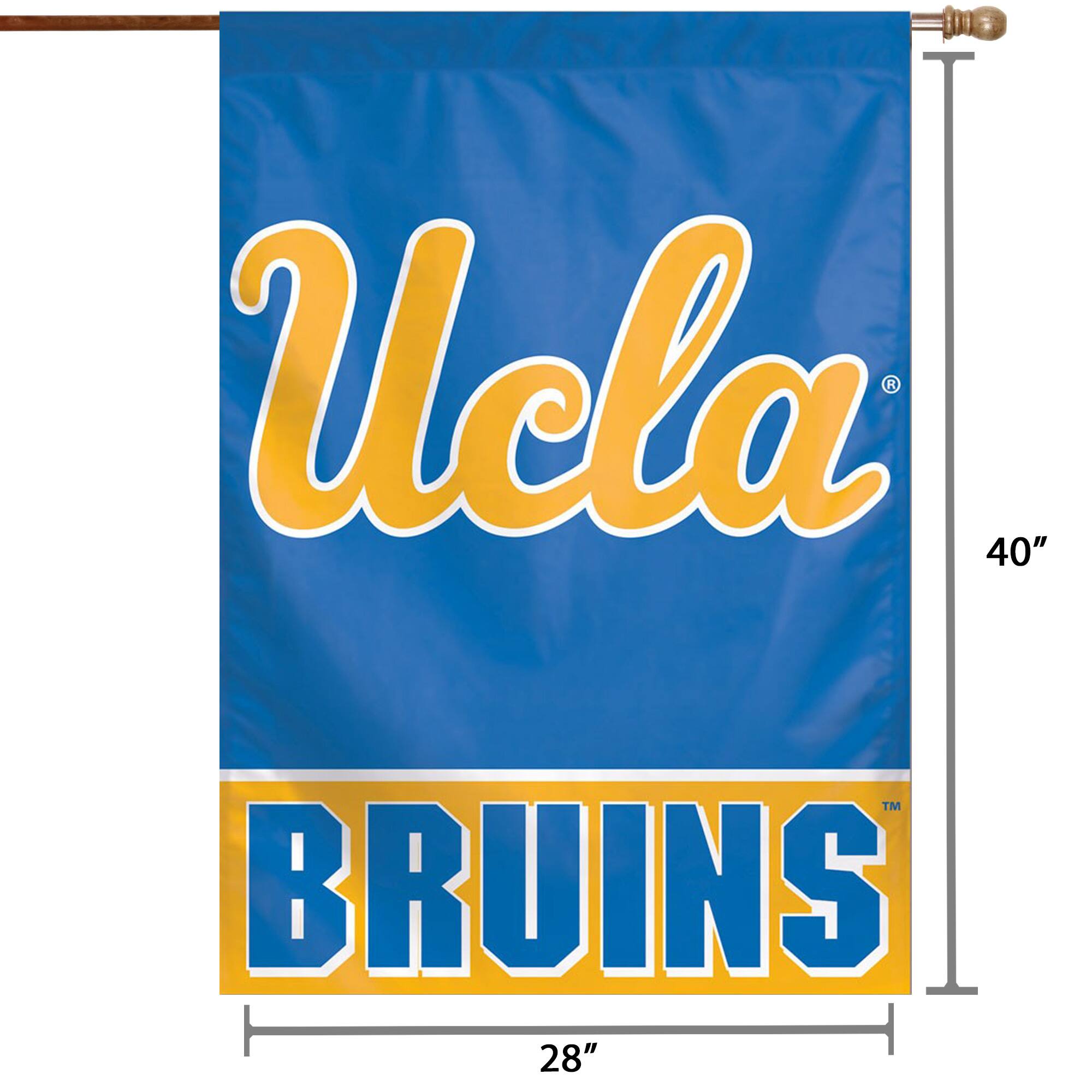 Ucla  
BRUINS  

40" x 28"