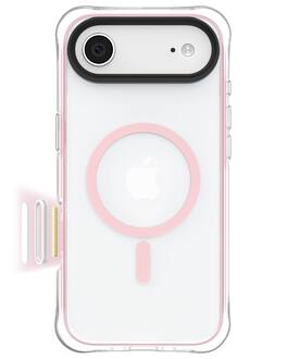 Ornarto - Air Case for iPhone Air Clear with MagSafe | Camera Control Button | Built-in Air Phone Cover - Pink