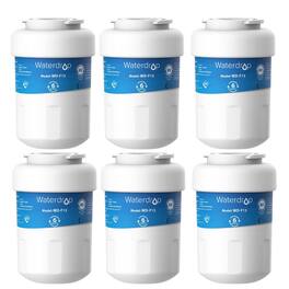 Waterdrop - WD-MWF-6 Refrigerator Water Filter 6-Pack - White