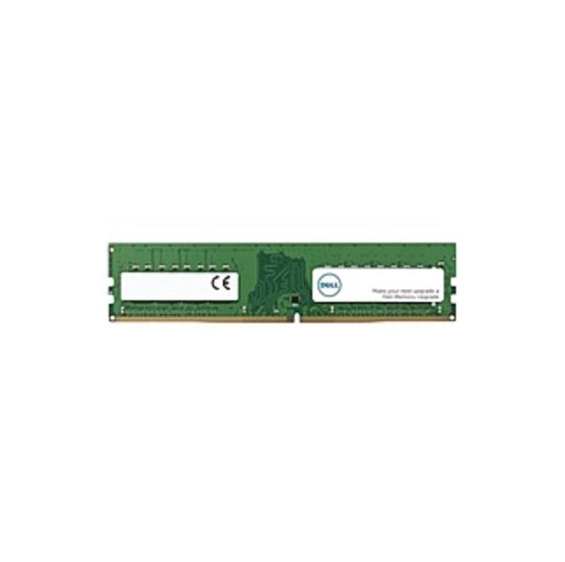 Front. Dell - 32GB DDR4 SDRAM Memory Module - For Workstation, Desktop PC - 32 GB - DDR4-2666/PC4-21300 DDR4 SDRAM - 1.20 V - Non-ECC - Green.