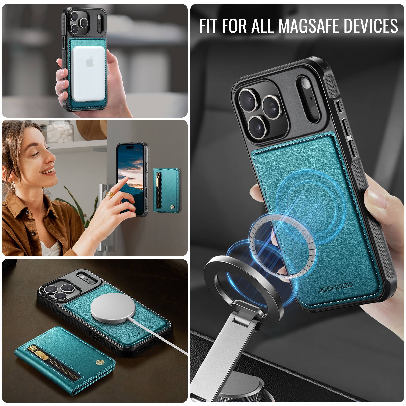 FIT FOR ALL MAGSAFE DEVICES

JEEHOOD