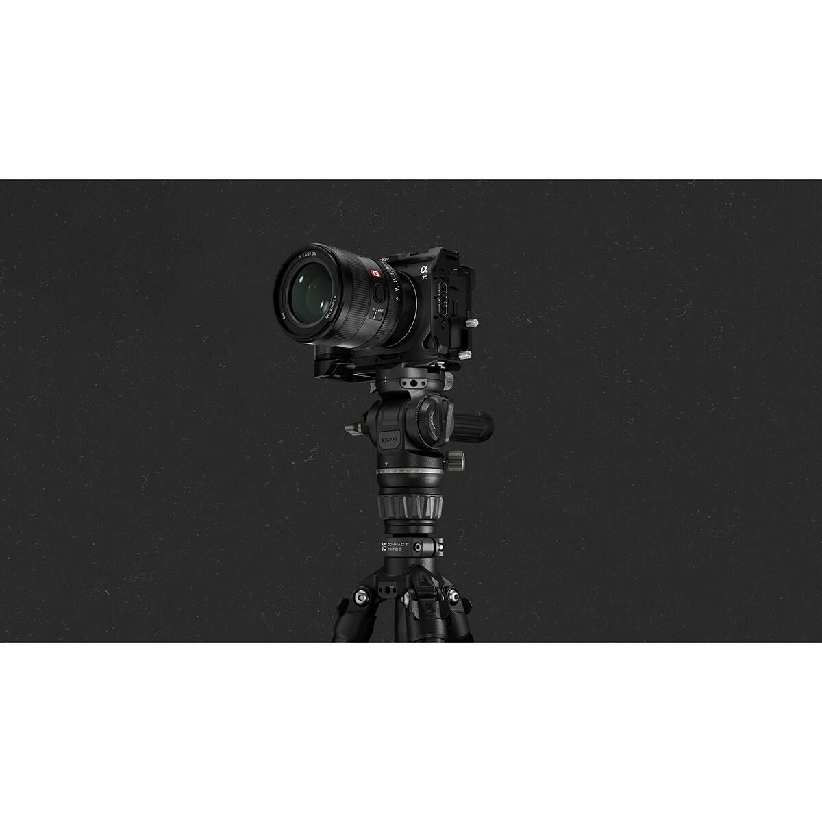 Alt View 4. Tilta - Tilta Full Camera Cage for Sony a7C II and a7CR, Black.