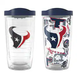 Tervis - Two-Pack 16oz. Allover Classic Tumbler Set - Multicolor