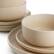 Alt View 5. Gibson - Gibson Soho Lounge Bryant Park 12 Piece Reactive Stoneware Dinnerware Set in Beige - Beige.