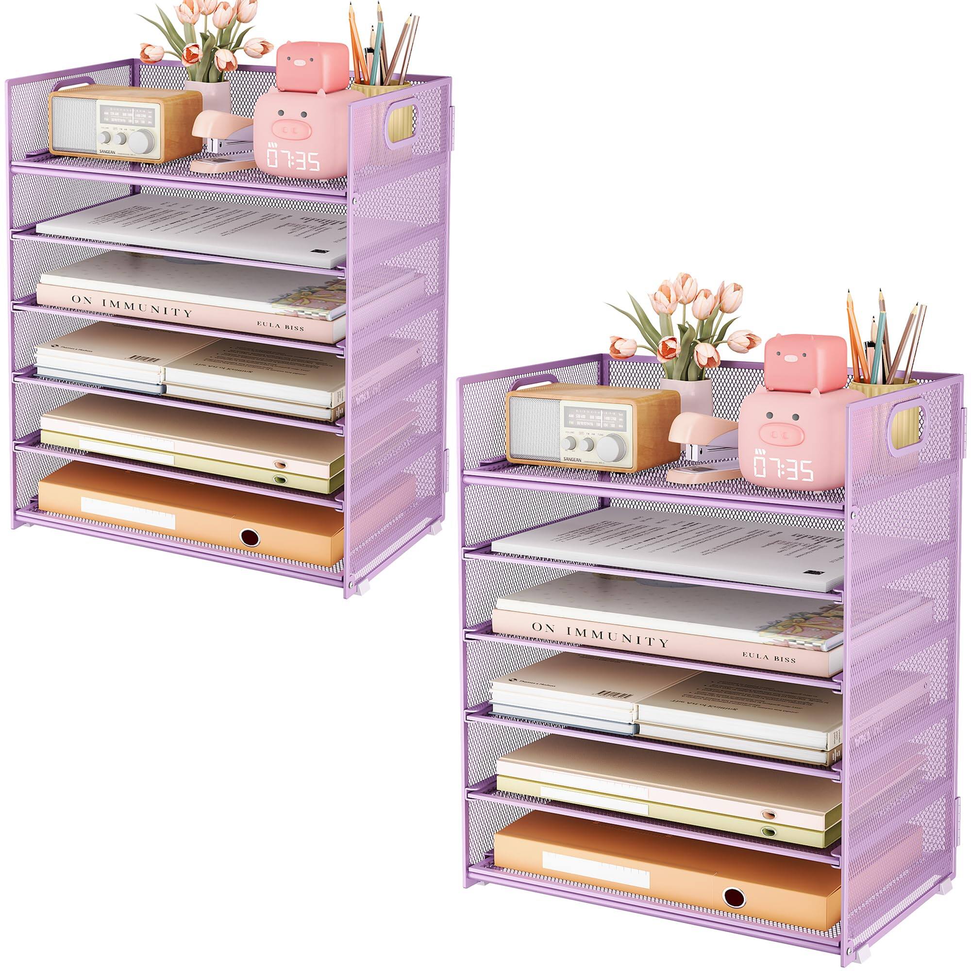 2 Pack 6-tier - Purple