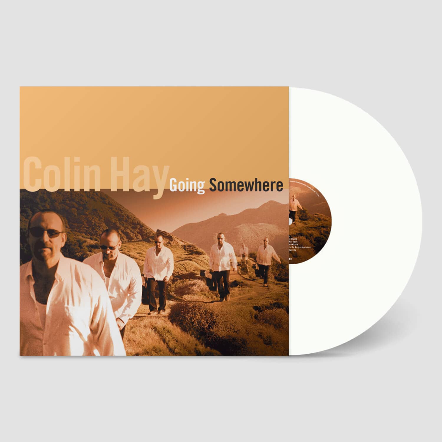 Colin Hay - Going Somewhere (White Vinyl)  - VINYL LP