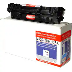 MICR-THN-138A
MICR Toner Cartridge for Laser Check Printing Applications
MICR-THN-138A
LJ Enterprise MICR Brand New Cartridge for HP LJ Pro 3001 series, MFP 3101 series, W1380A series
Produced by microMICR Corporation
MICR Toner Cartridge for Laser Check Printing
MICR-THN-138A
LJ Enterprise MICR Brand New Cartridge for HP LJ Pro 3001 series, MFP 3101 series, W1380A series
Produced by microMICR Corporation