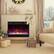 Alt View 3. SKONYON - 23 Inch Recessed Electric Fireplace Insert with Remote Control.