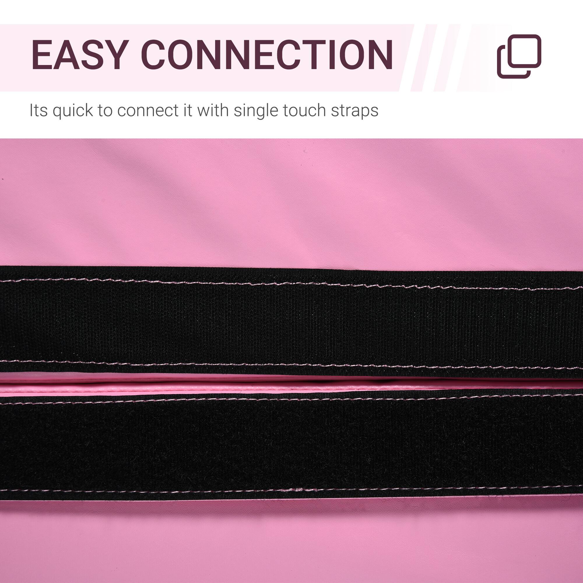 EASY CONNECTION

It's quick to connect it with single touch straps.