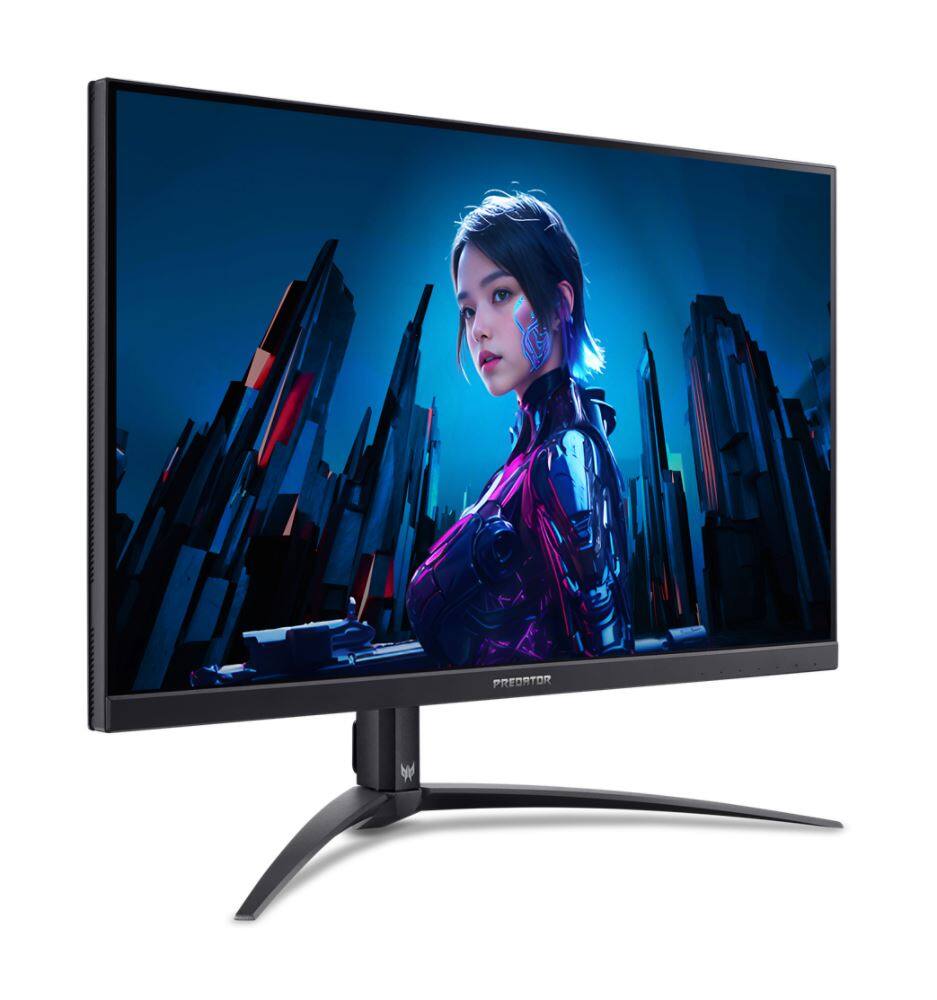 Angle. Acer - Predator XB323QU M3 31.5" LCD Gaming Monitor 180Hz 2560x1440 0.5ms Response Time - Black.