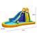 The text on the image reads "I 95"H 127"W 173"L," which refers to the dimensions of the inflatable slide. The slide is 95 inches high, 127 inches wide, and 173 inches long.