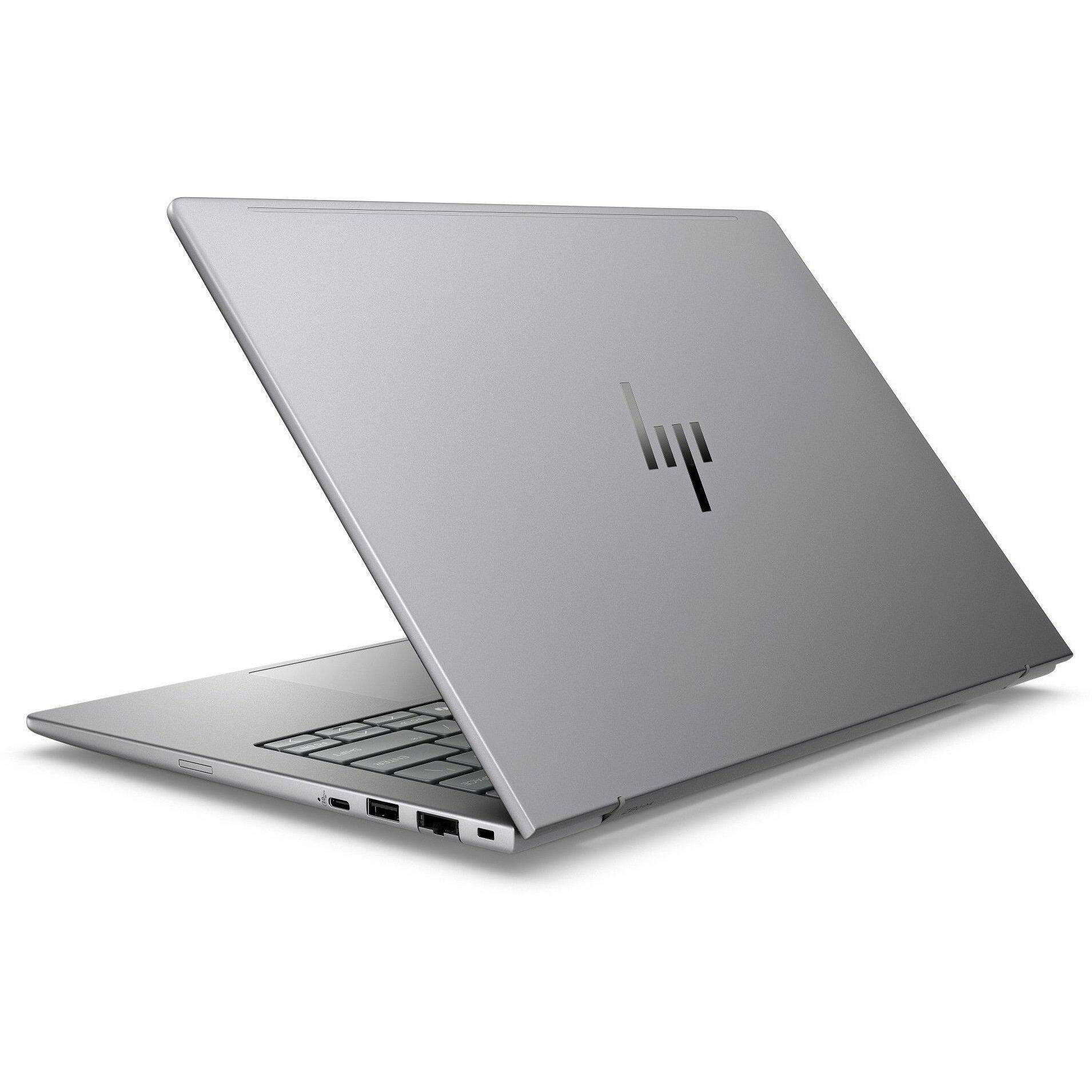 Alt View 2. HP - HP ZBook 8 G1i 14" Mobile Workstation - WUXGA - 60 Hz - Intel Core Ultra 7 255H - 32 GB - 512 GB SSD - English Keyboard - Silver.