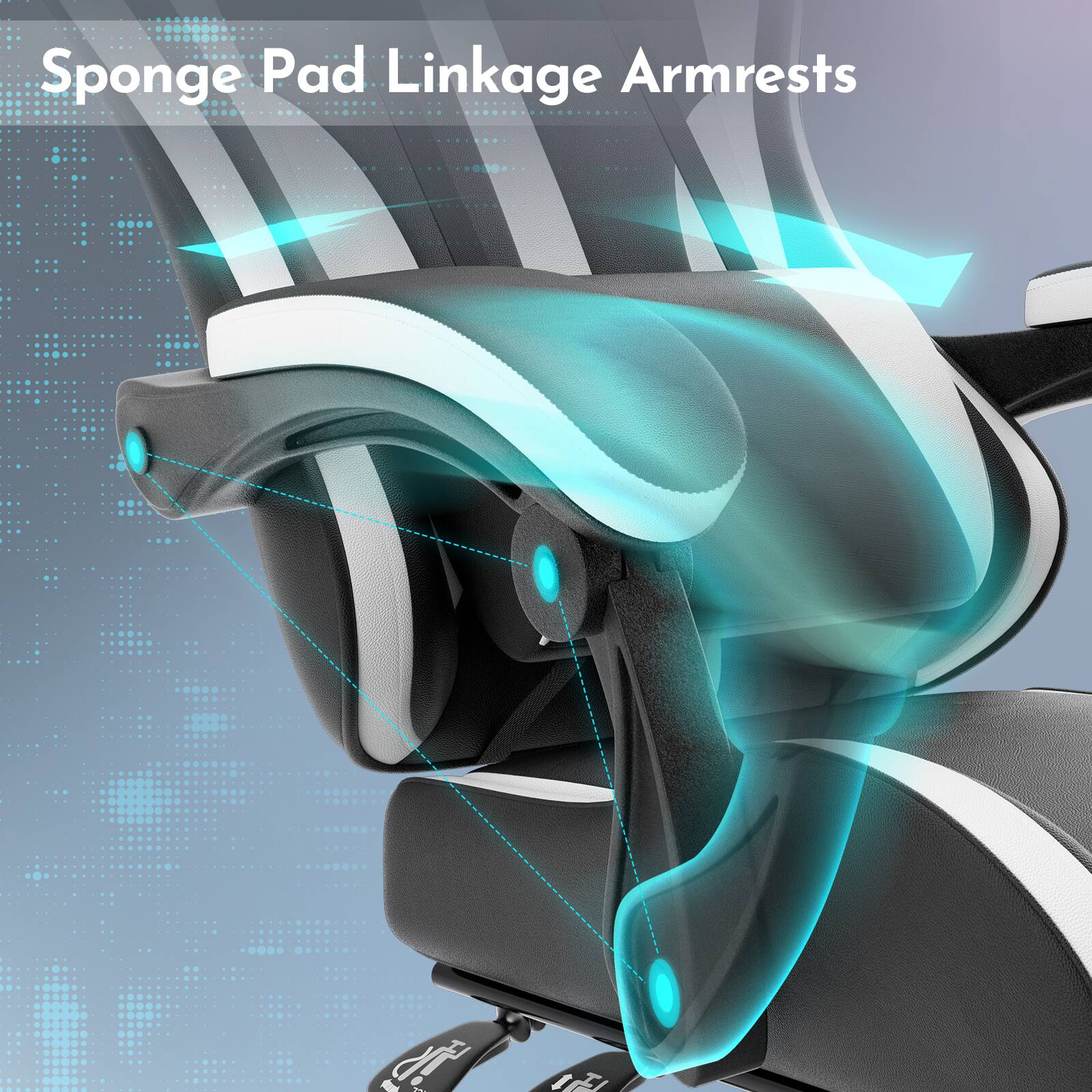Sponge Pad Linkage Armrests