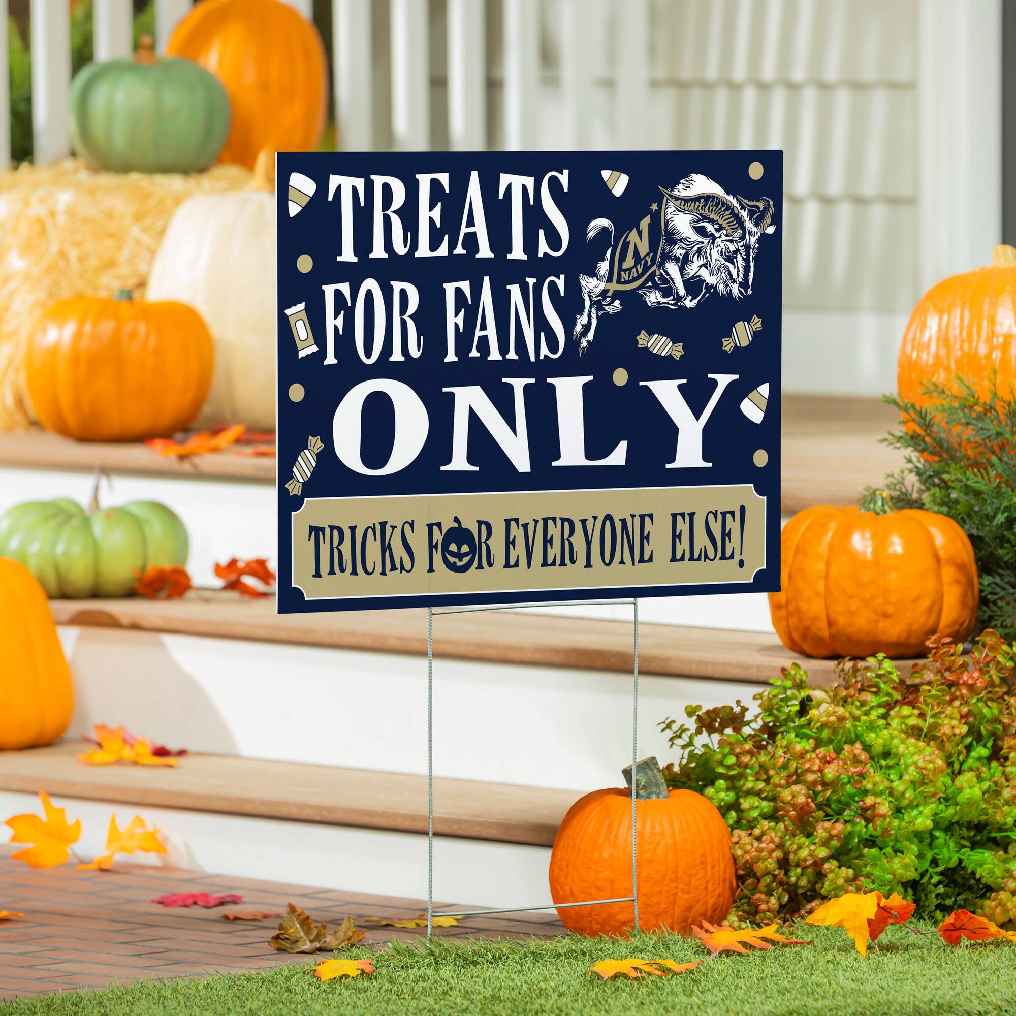 TREATS FOR FANS ONLY  
TRICKS FOR EVERYONE ELSE!