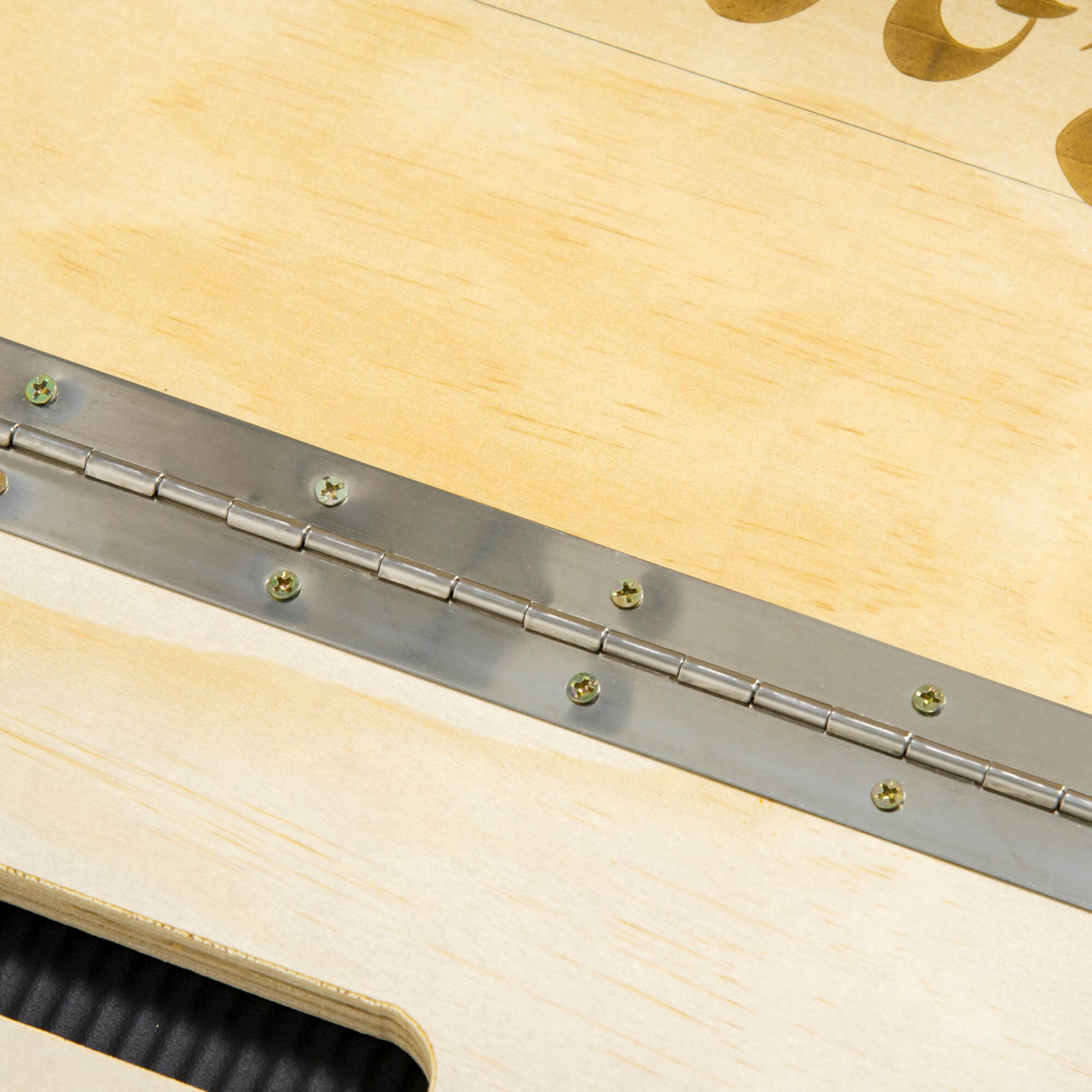 Alt View 7. Soozier - Slant Board, Adjustable Calf Stretcher Incline Board for Calf Stretching, Non-Slip and Foldable for Portability - Natural Wood.