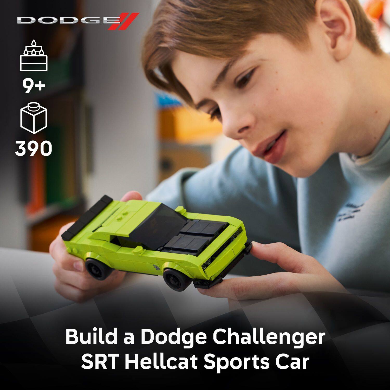 DODGE, 9+, 390, Build a Dodge Challenger SRT Hellcat Sports Car